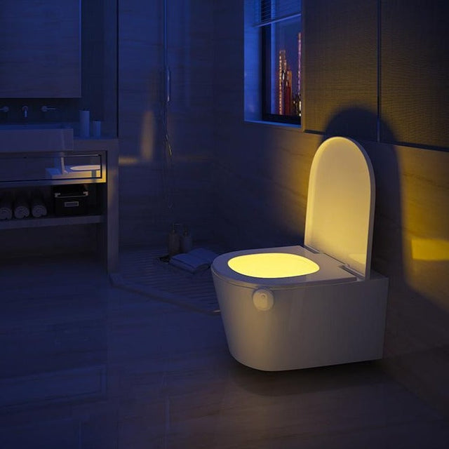 Motion-Sensor Toilet Night Light - GlowBowl