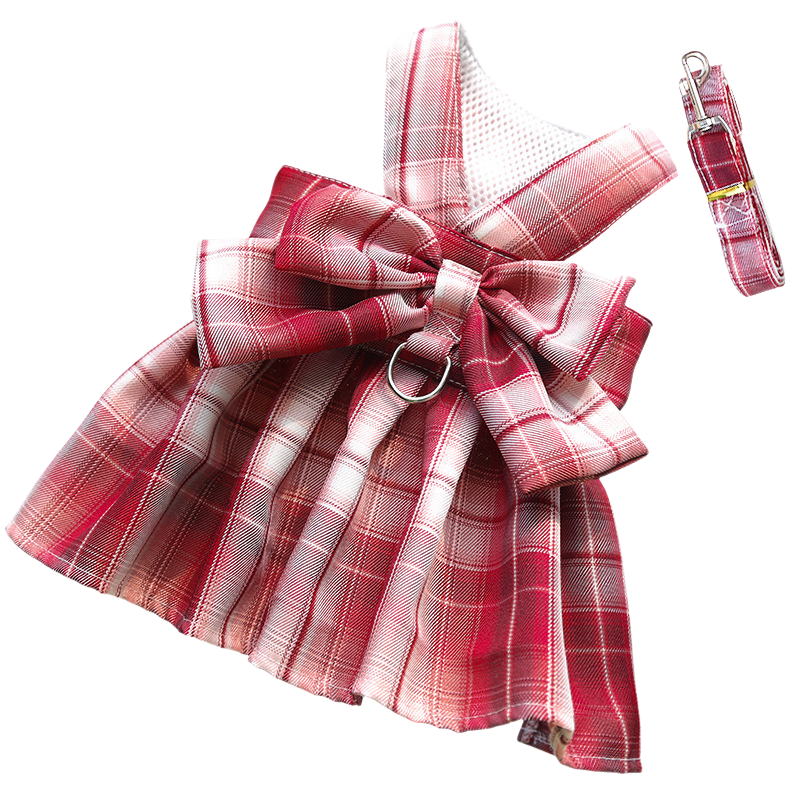 AURÉLIEN Harness – Adjustable Dog Harness with Stylish Bow Design