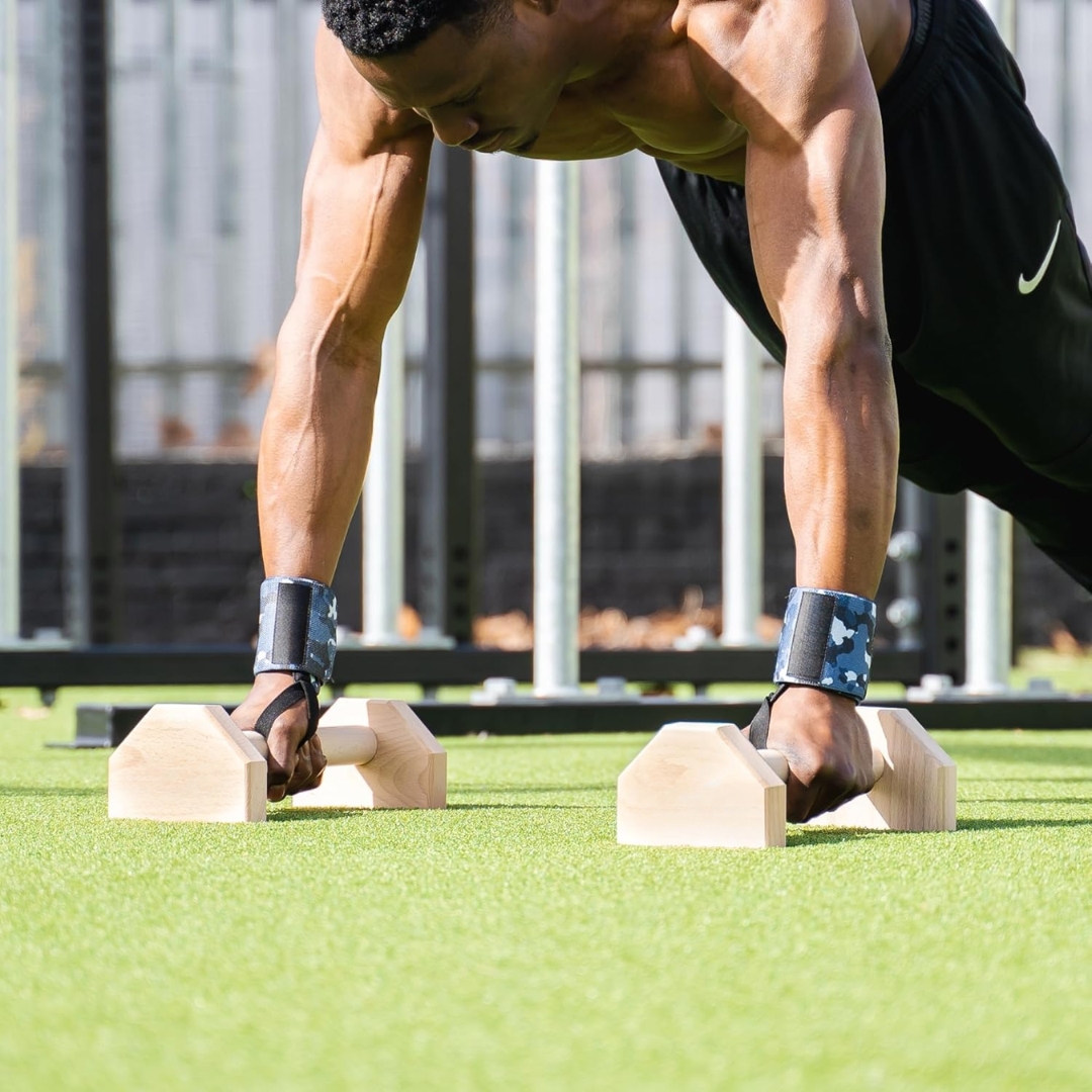 Calisthenics PowerBars – Robust Three Push-Up Stands