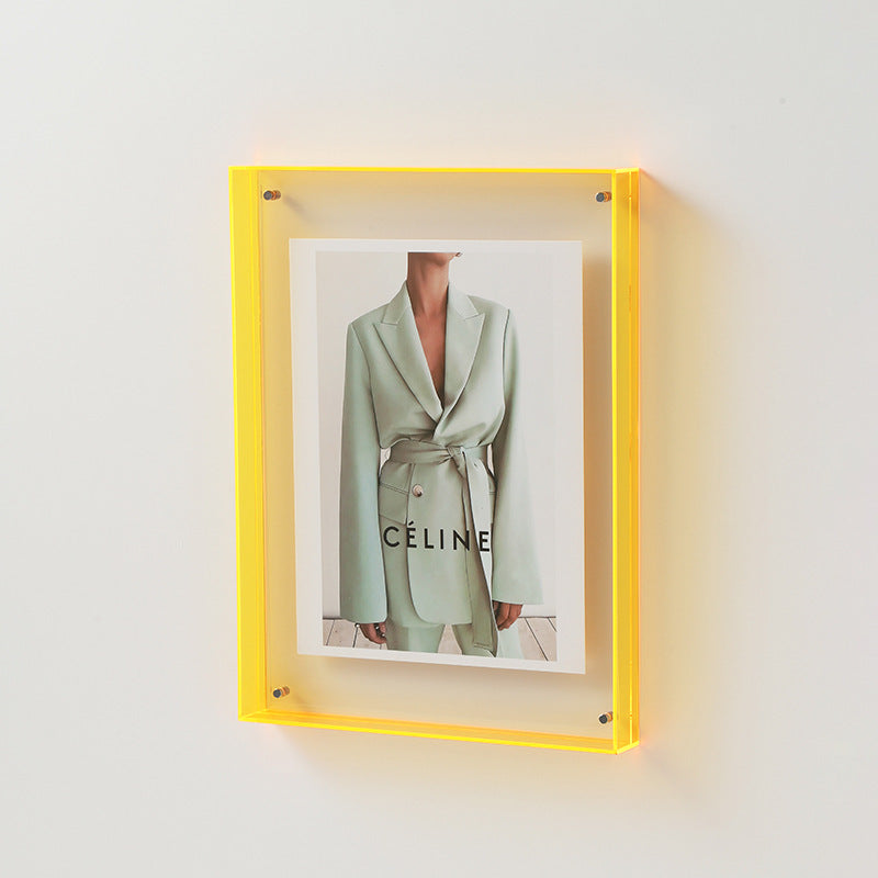 Transparent Acrylic Photo Frame