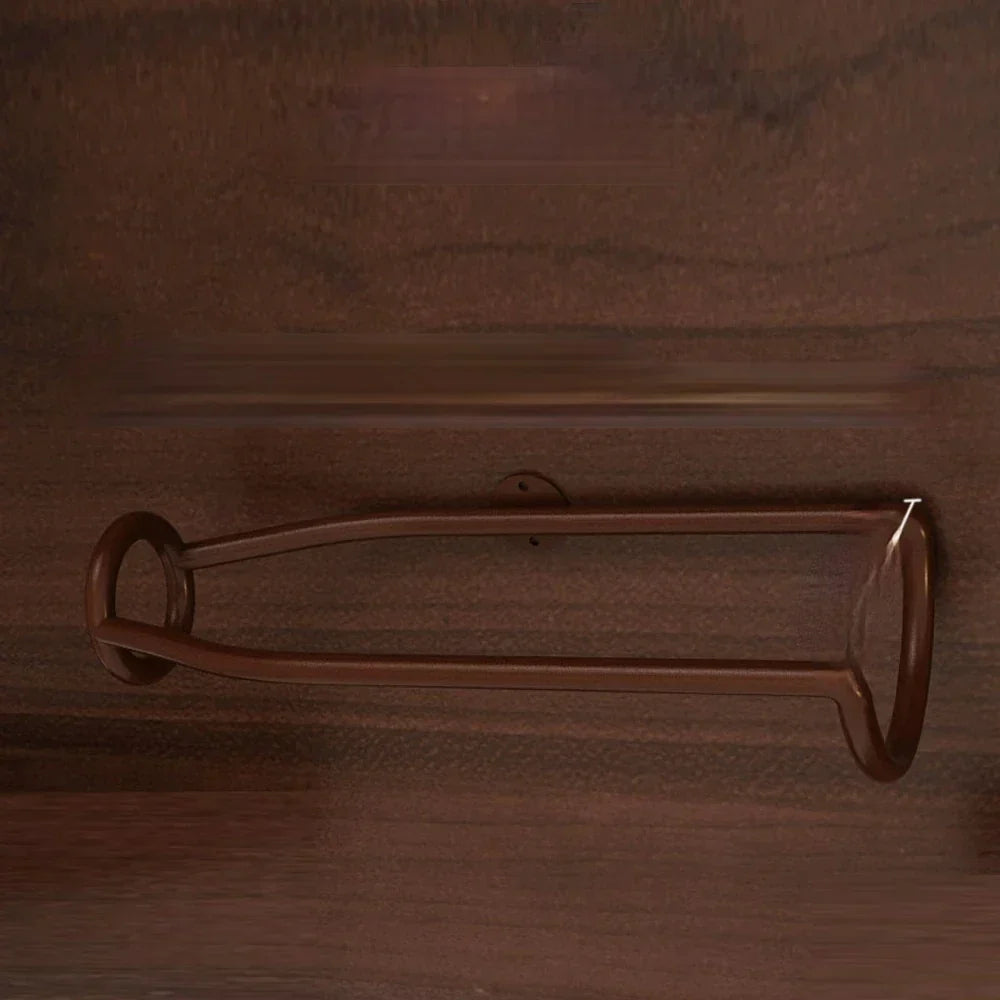 Wall-mounted wine rack holder for storing wine, beer, and champagne