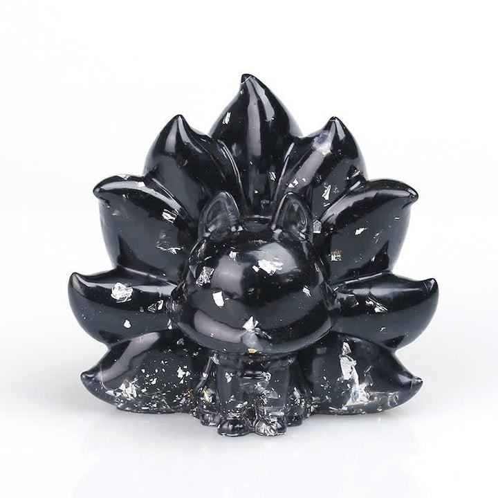 Nine-Tailed Fox Gemstone Decoration
