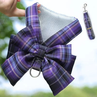 Aurélien Harness – Stylish Dog Harness with Bow
