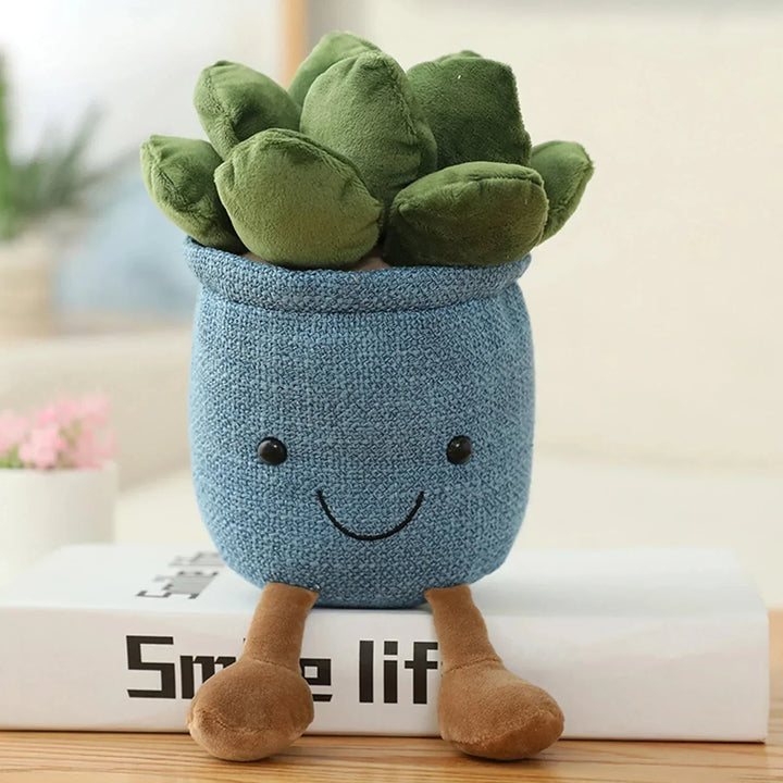 Adorable Succulent Plush Cushion: Soft, Cuddly Plant Decoration