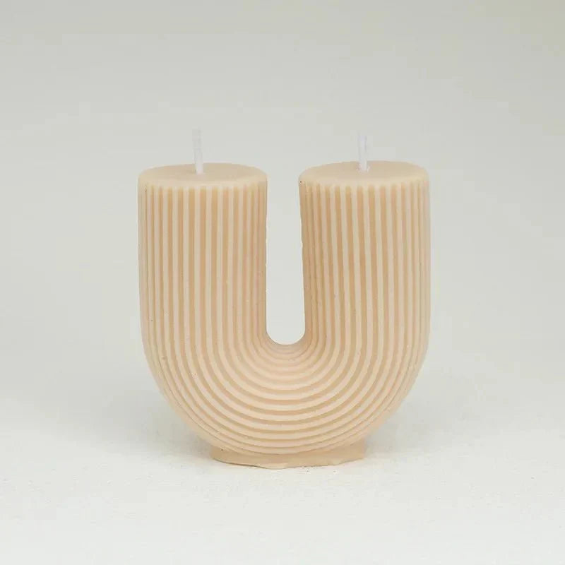 Aromatherapy Fragrant U-shaped Candle