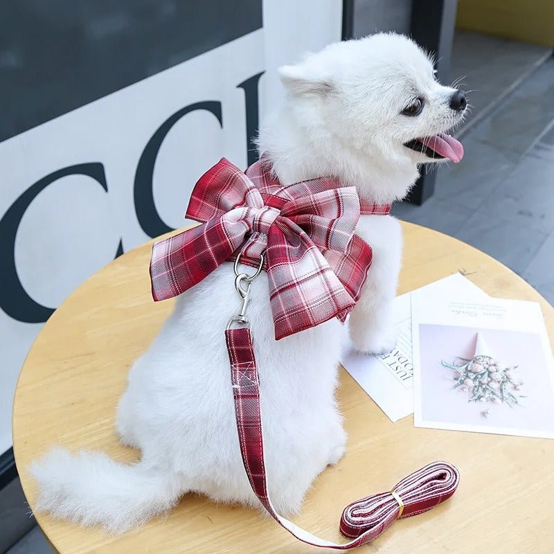 AURÉLIEN Harness – Adjustable Dog Harness with Stylish Bow Design