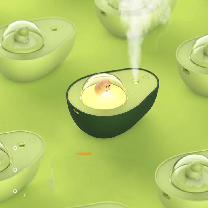 Avocado Night Light Humidifier with USB &amp; LED