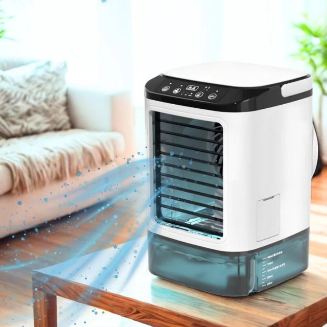 Portable Air Cooler Humidifier Fan with Night Light |