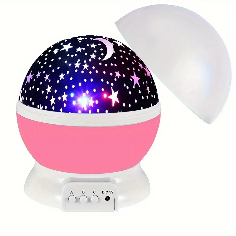 Starry Sky Night Light for Kids – Magical LED Projector with color Change