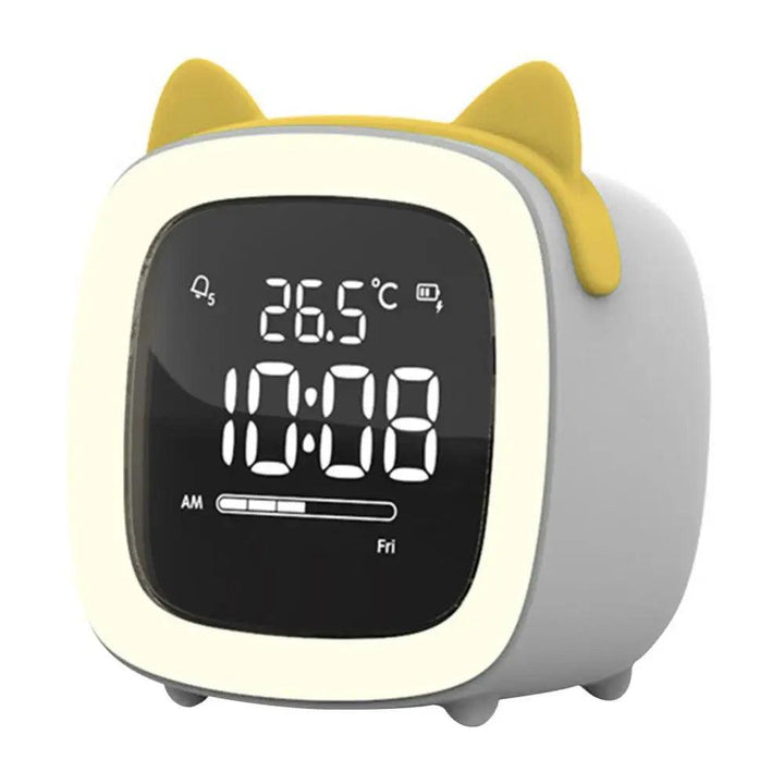BunnyGlow - LED Alarm Clock – Night Light with Digital Display &amp; Timer