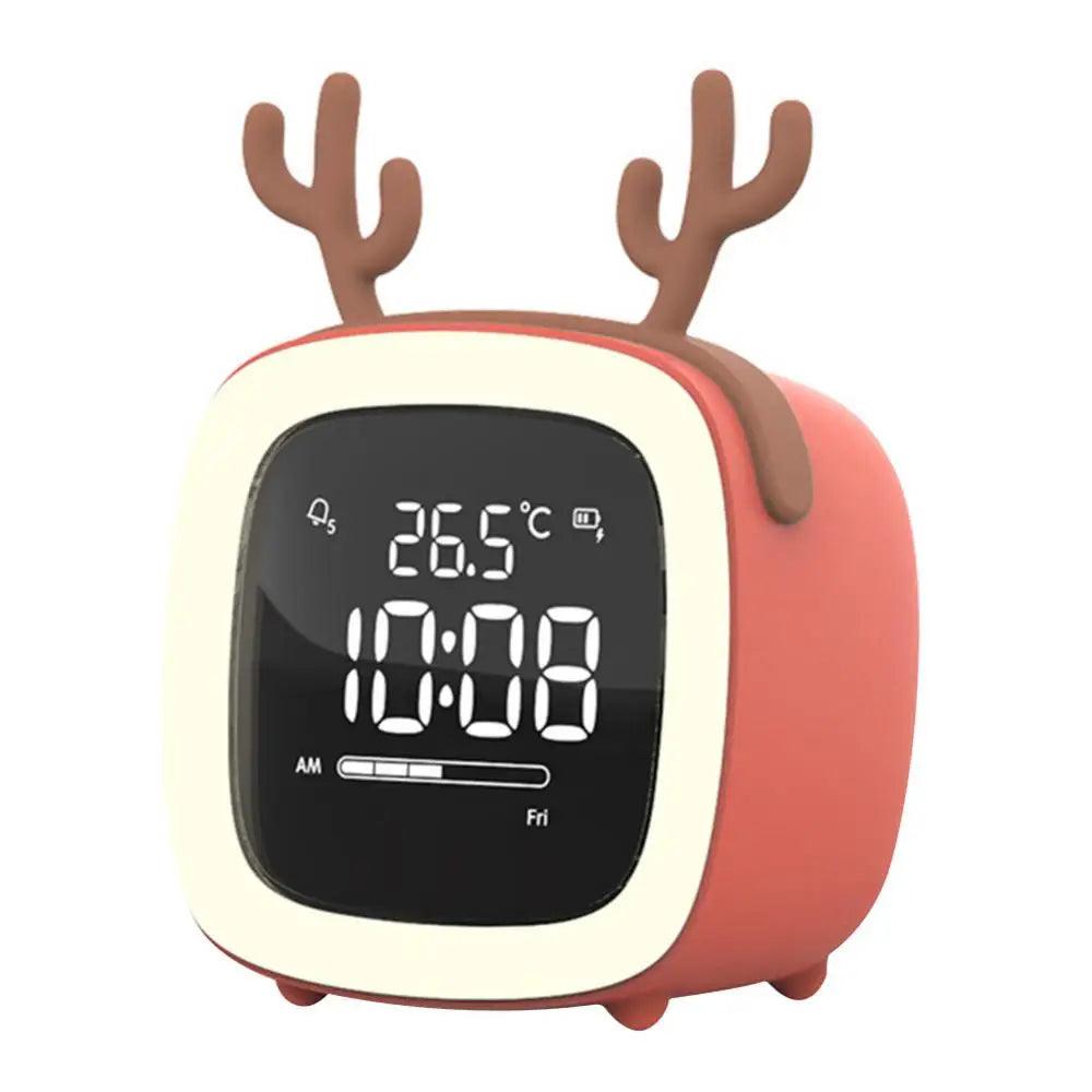 BunnyGlow - LED Alarm Clock – Night Light with Digital Display &amp; Timer