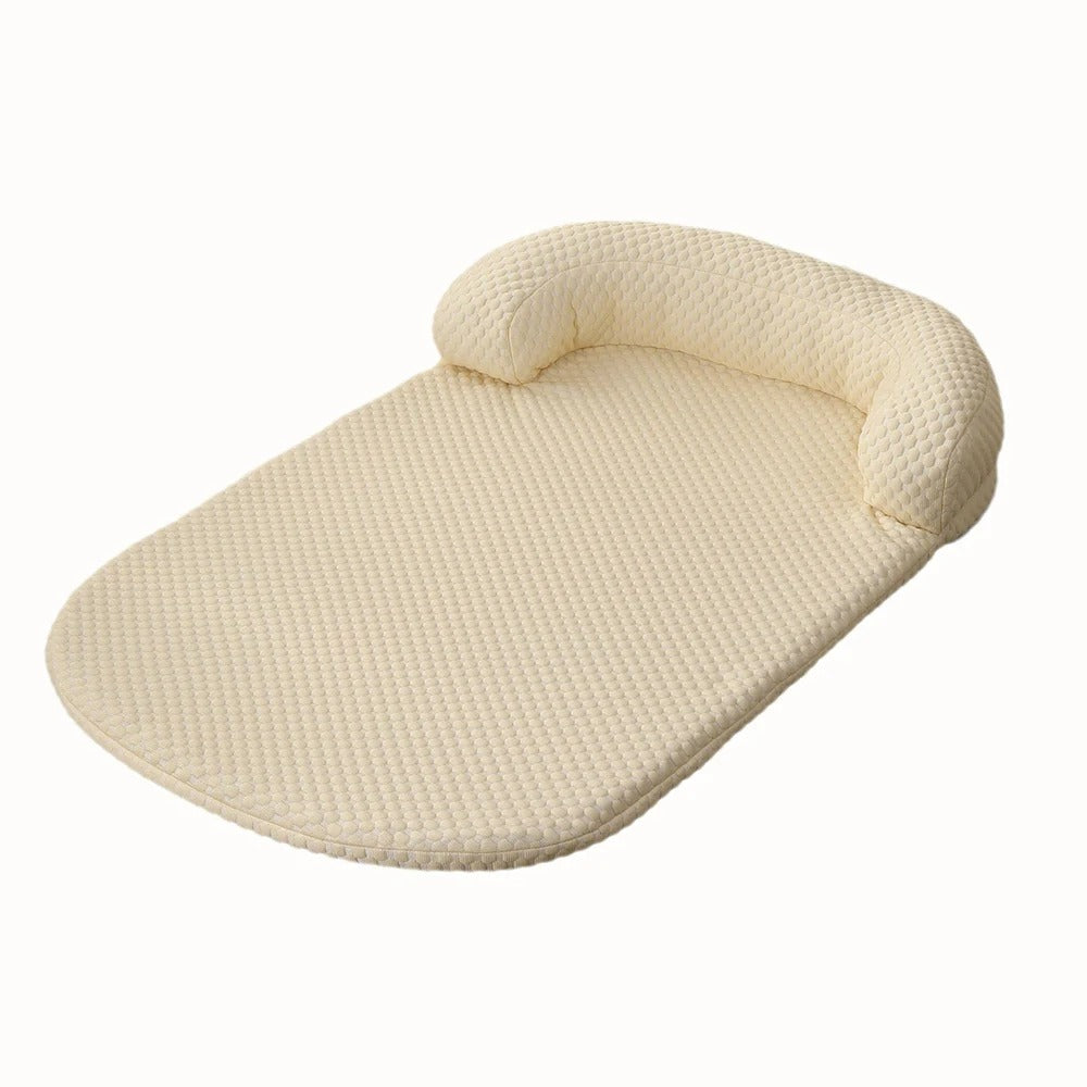 Cooling mat for pets with silk cover |