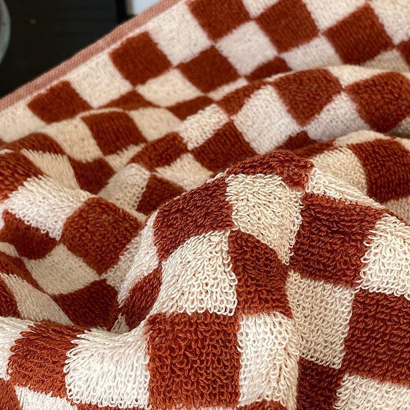 Classic Checkerboard Towel Collection