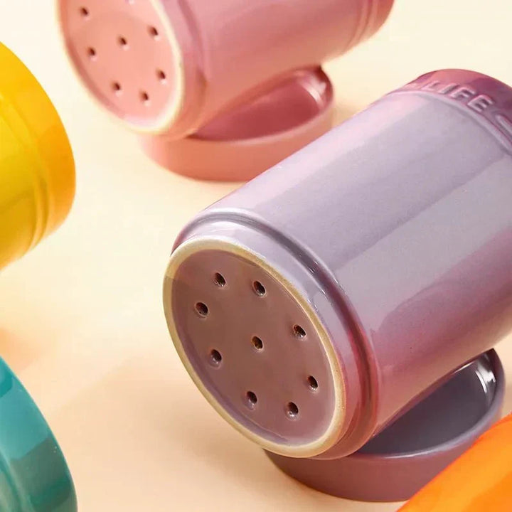 colorful Kitchen Utensil Organizer made of Ceramic