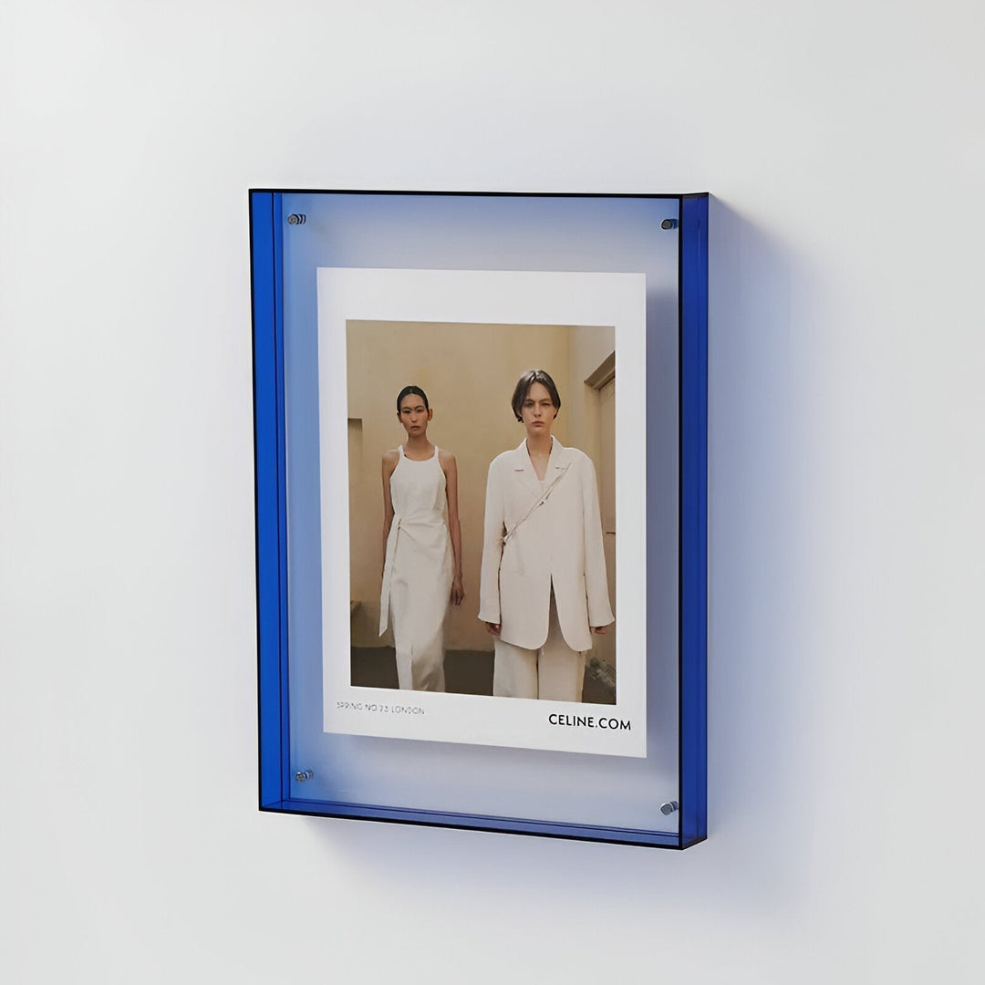 colorful transparent acrylic picture frame