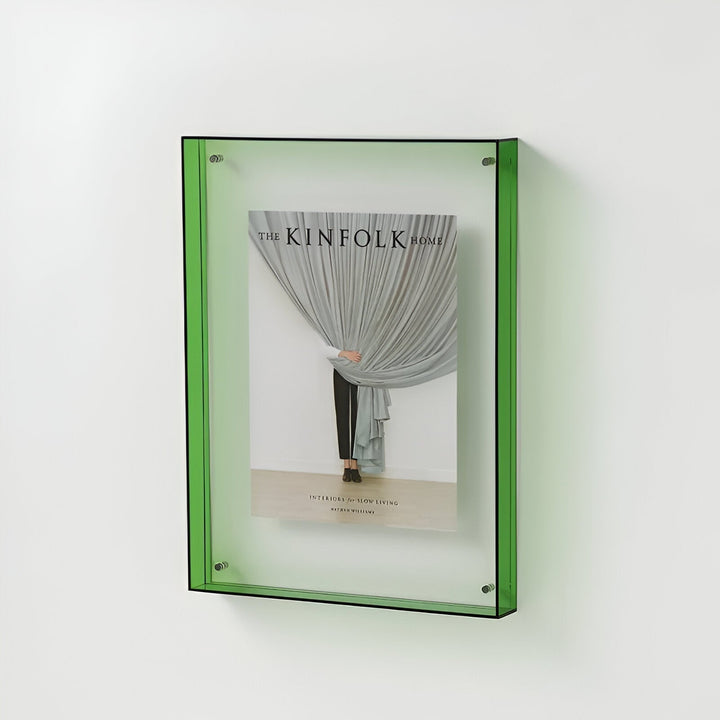colorful transparent acrylic picture frame