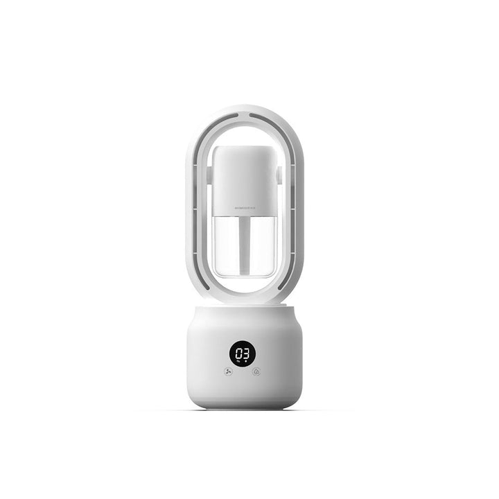 COOLMIST – Portable Bladeless Fan with Humidifier and Night Light