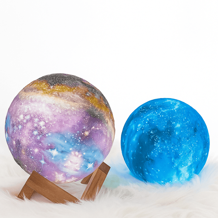 CosmoShine – Multicolor Moon Night Light with Remote Control