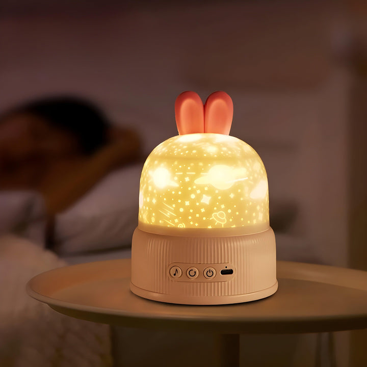 BunnyBeam Light - Casual Cute Bunny Projector Night Light for Kids |