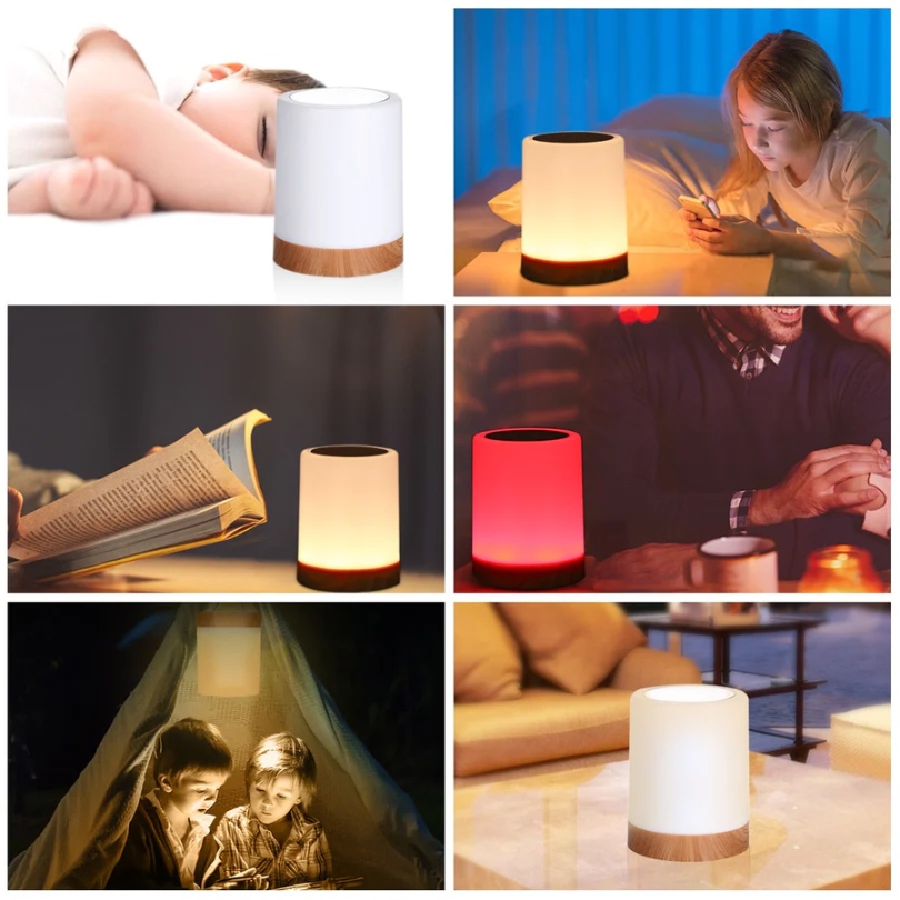 Dimmable Night Light with Sleek Design - LuxeTouch