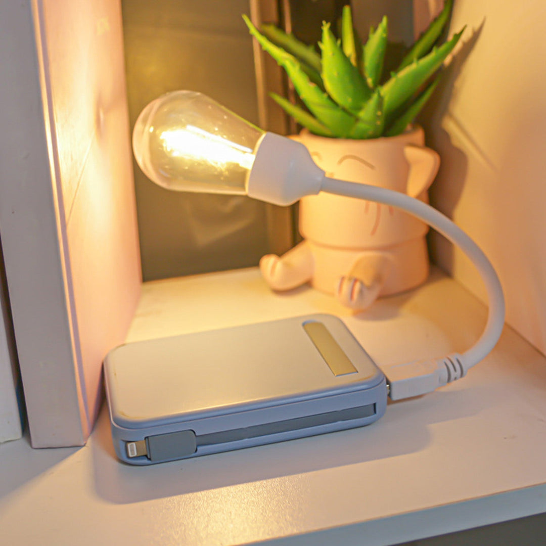 USB LED Rotating Night Light – Flexible Reading Light for On-the-Go |