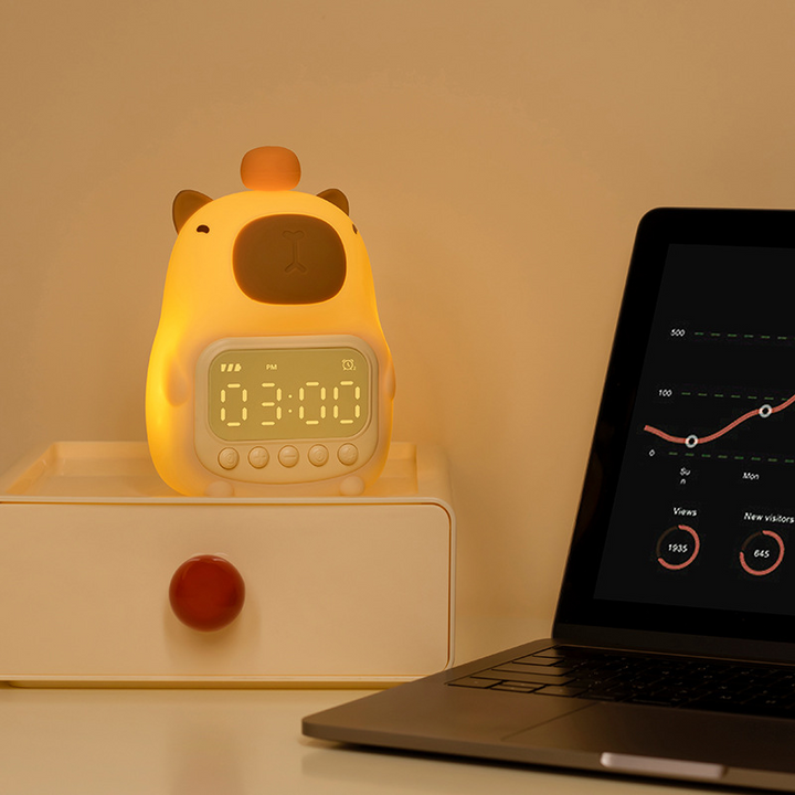 Cute Capybara Night Light LED – Children&