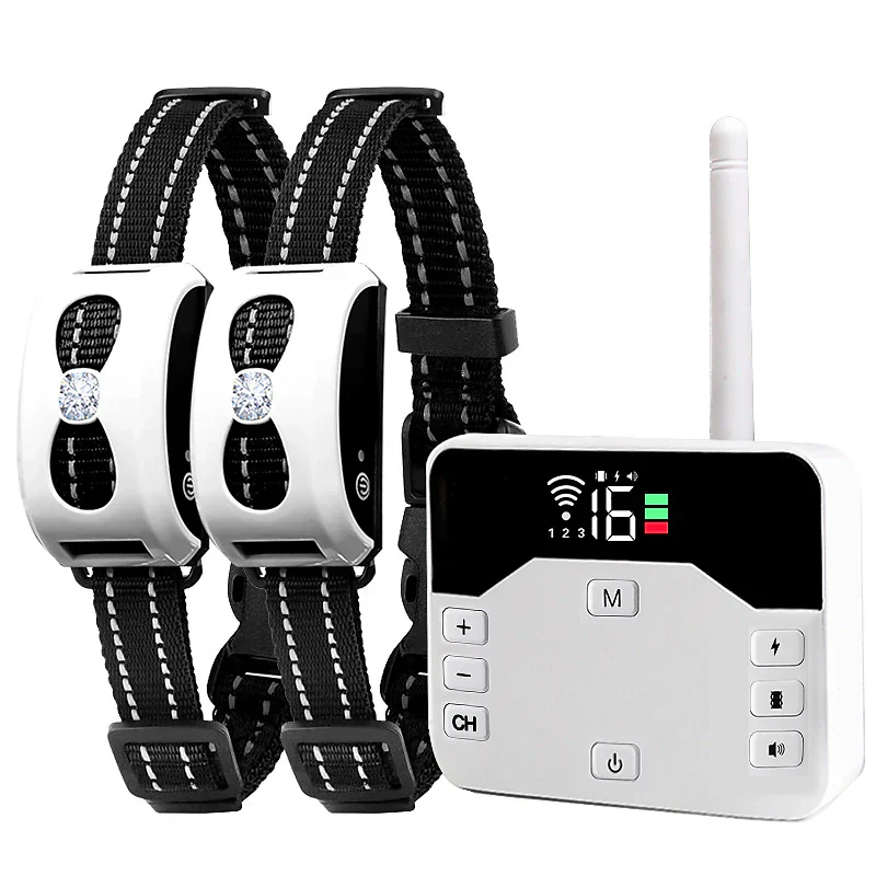 2-in-1 Wireless Dog Fence &amp; Outdoor Training Collar