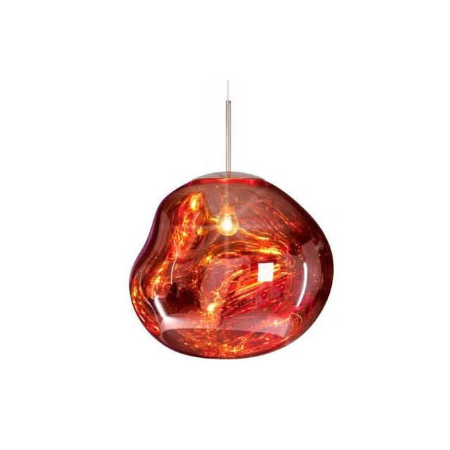 Dynamic Acrylic LED Ceiling Lamp with Mirror Finish
