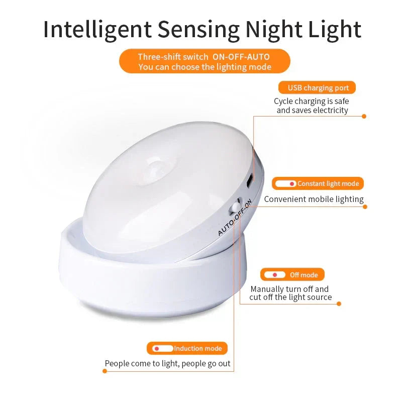 Smart Motion Sensor Night Light - Elara |