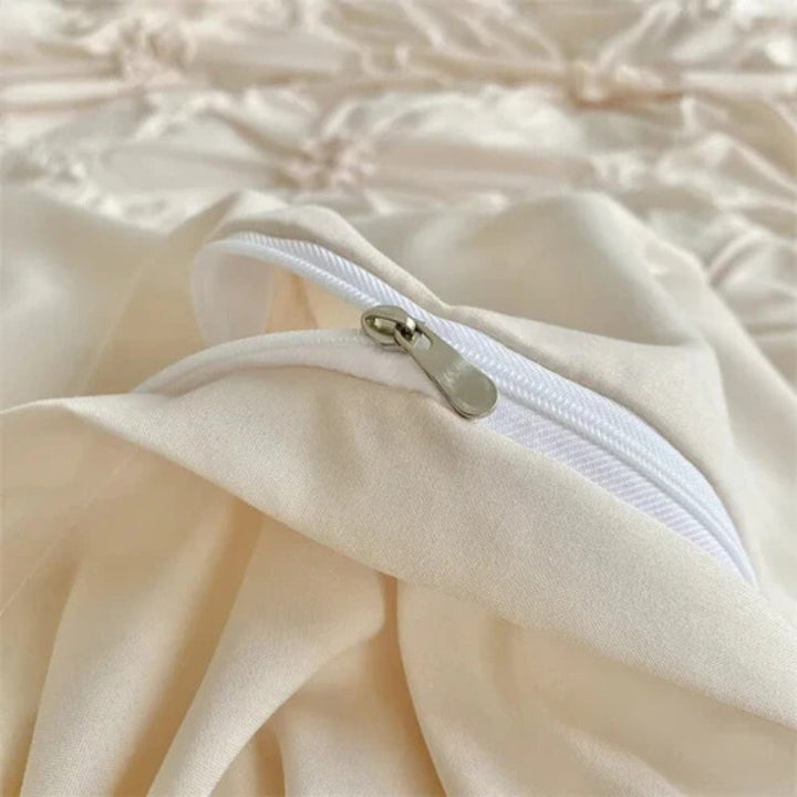 Blanket Pleated Microfibre Bedding Set