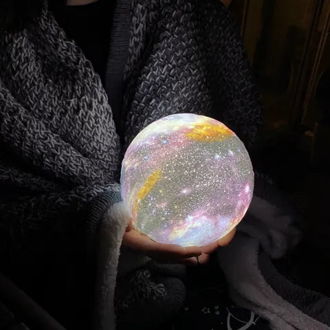 SterrenGlans Galaxy Lamp – LED Night Light with Touch Control |