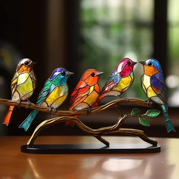 VitraGlow Handcrafted colored Table Decor | Artistic Luxury Ornament