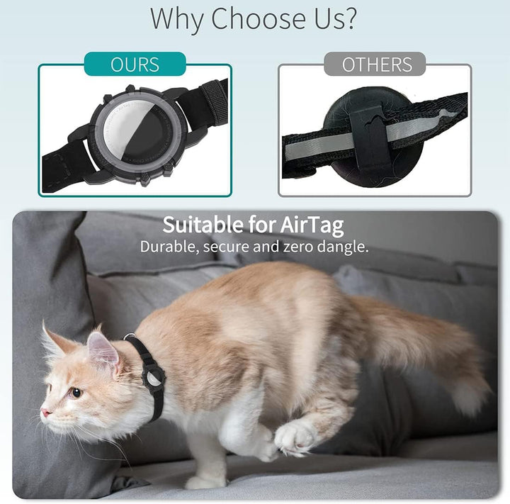 FELITRACK – Cat GPS Tracker Collar with Reflective Design