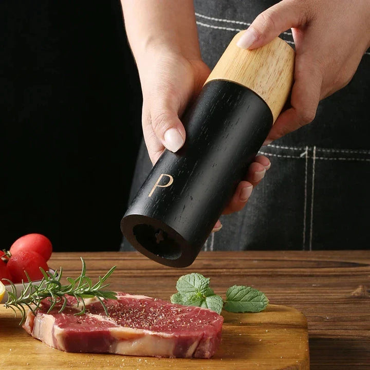 Wood Salt and Pepper Mill Set