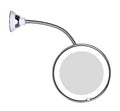 Luminessa LED Magnifying Mirror with Swan Neck | 10x Zoom & Daylight LED | Flexible & Cordless