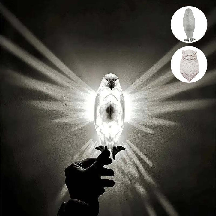 Spritz-cast Owl Eagle Night Light