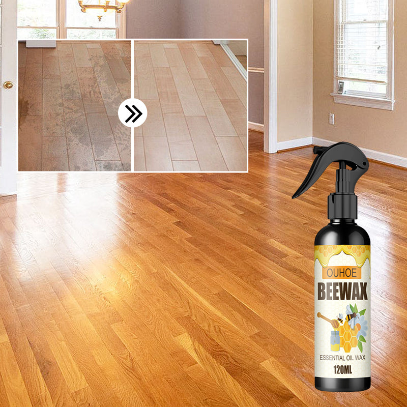 Natural micromolecular beeswax spray