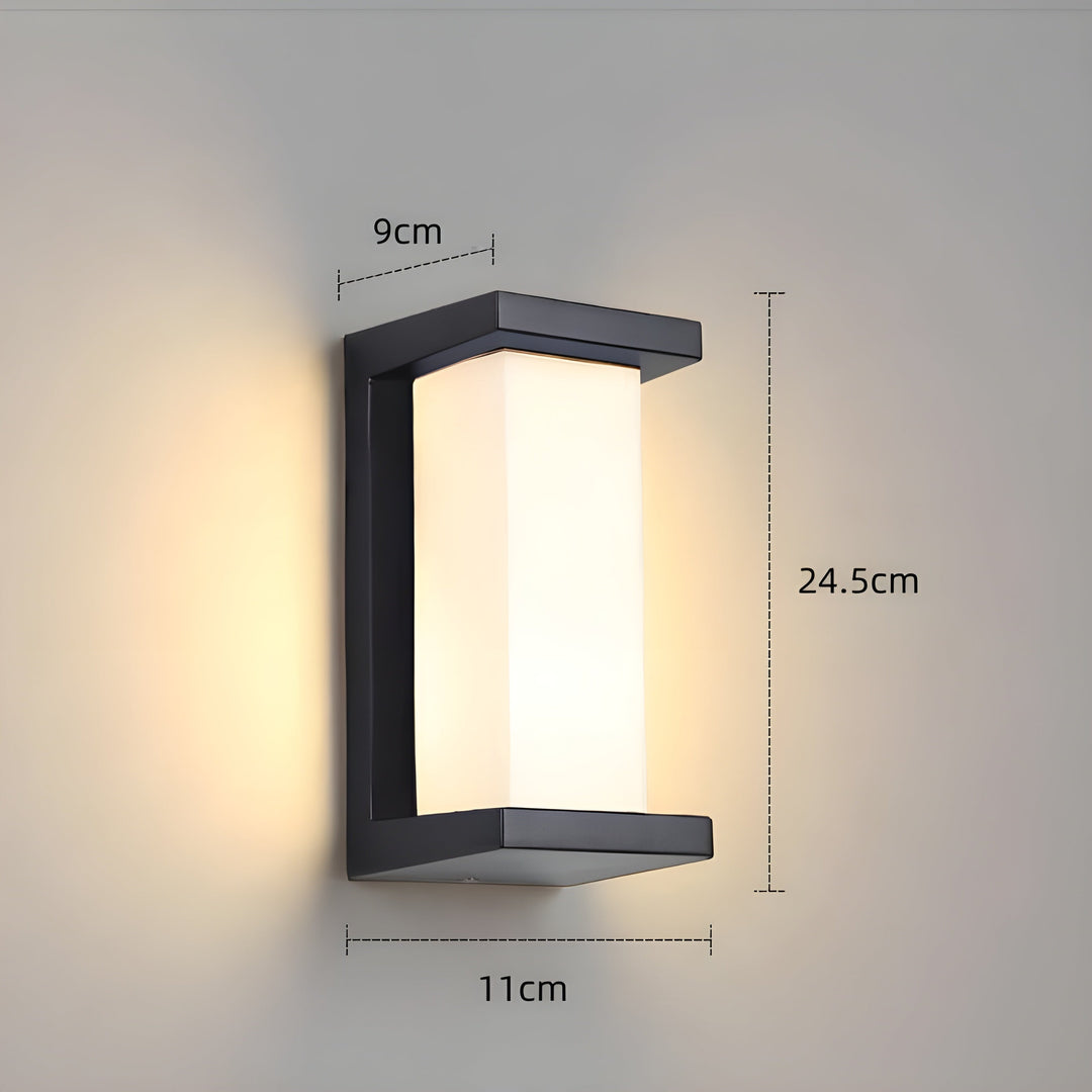 LED Outdoor Motion Sensor Waterproof Wall Lamp