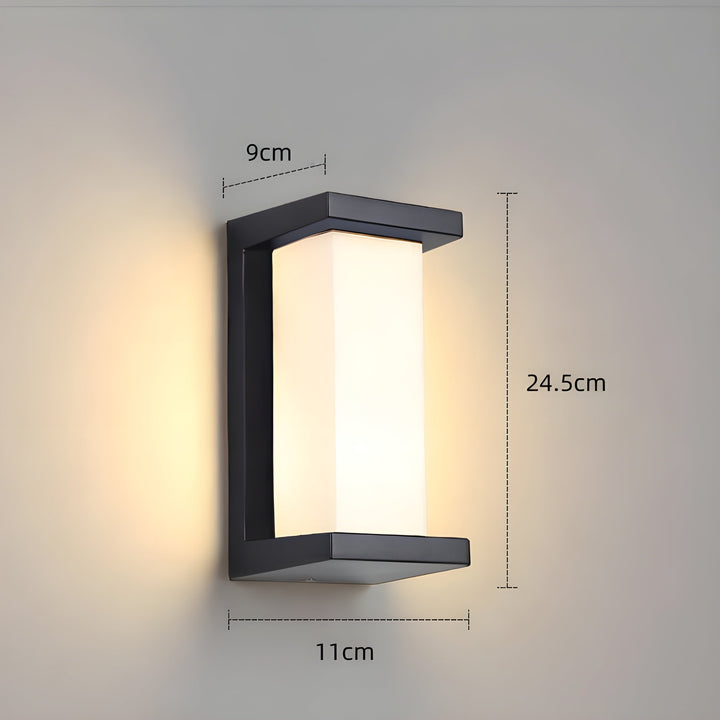 LED Outdoor Motion Sensor Waterproof Wall Lamp