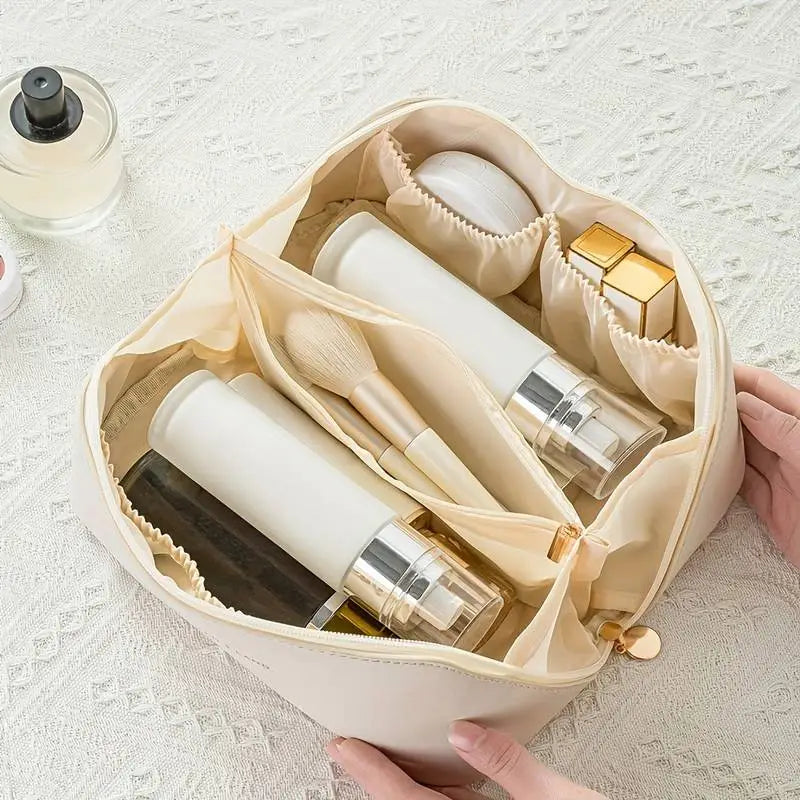 GlamourBox - Elegant cosmetic bag with large capacity