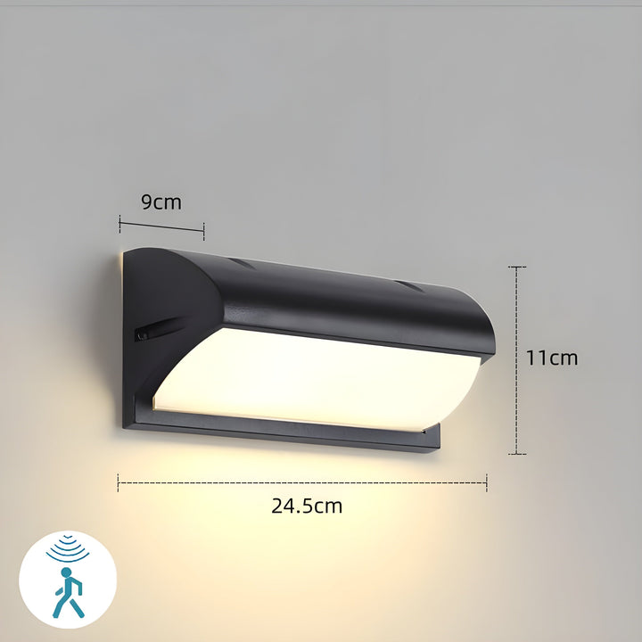 LED Outdoor Motion Sensor Waterproof Wall Lamp