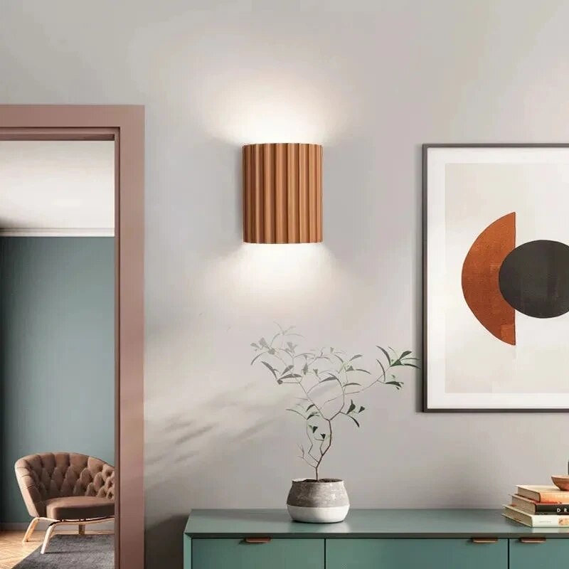 WarmthAura | Wall lamp made of resin for a warm atmosphere