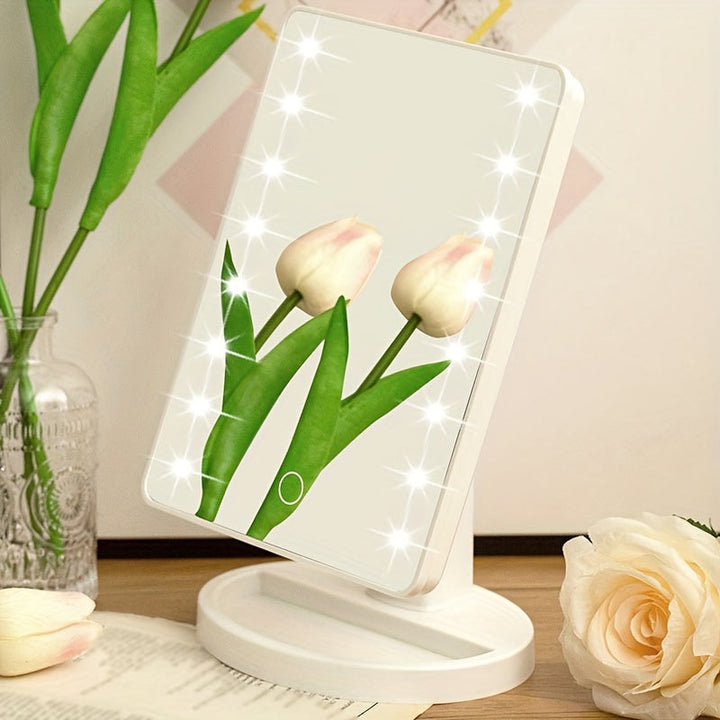 Makeup Mirror with LED Lights and Touch Control