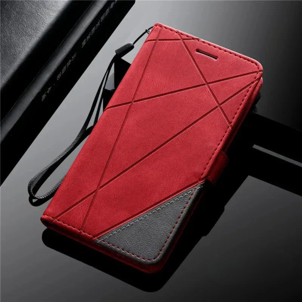 Leather Wallet Flip Phone Case