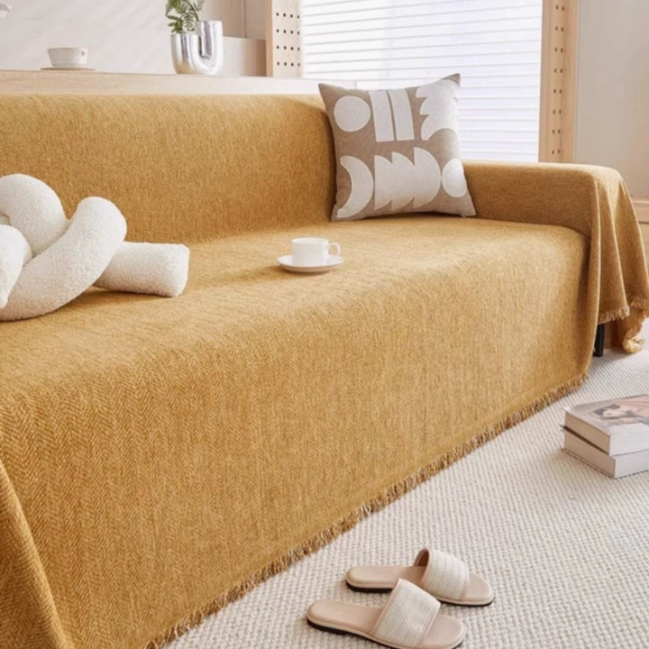 Sofa Cover Durable Chenille Fabric Protection