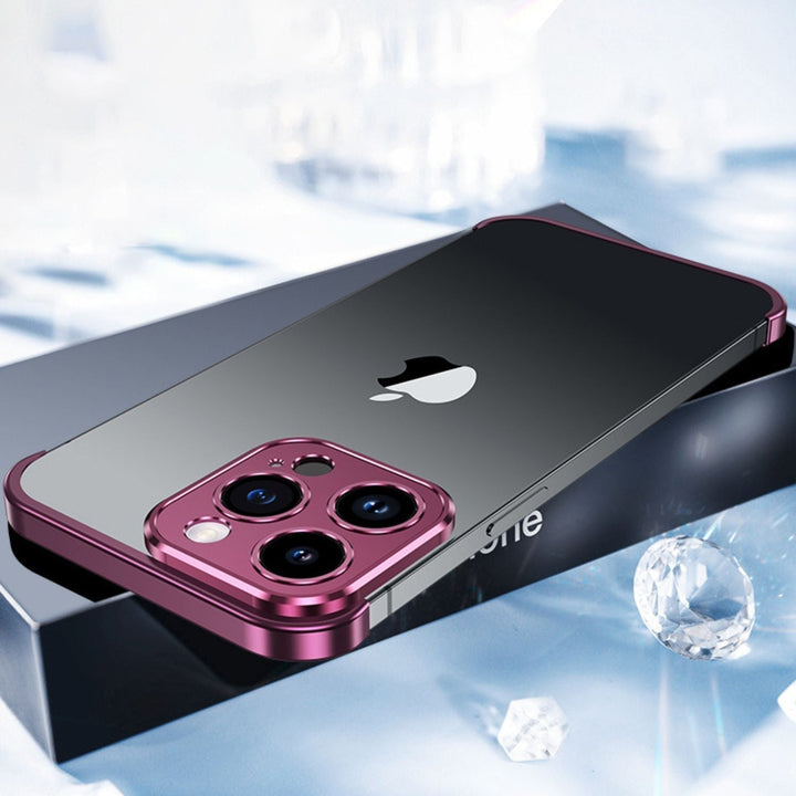 Ultra-Thin Metal Phone Case | Slim and Sturdy | Shockproof Protection for iPhone and Android |