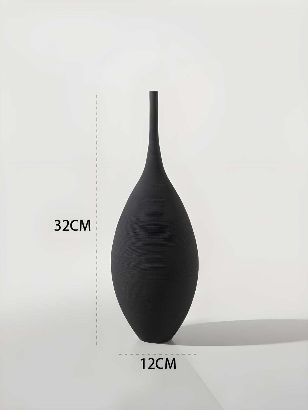 Minimalistic Handcrafted Ceramic Zen Vase