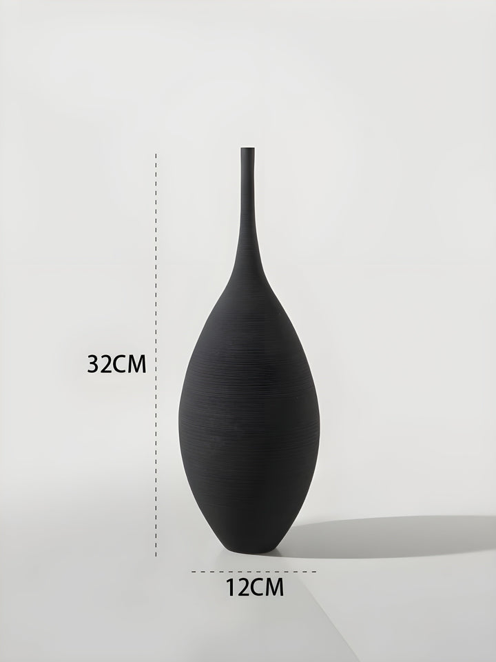Minimalistic Handcrafted Ceramic Zen Vase