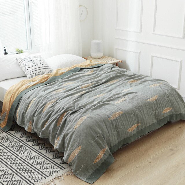 Soft Japanese Throw Blanket