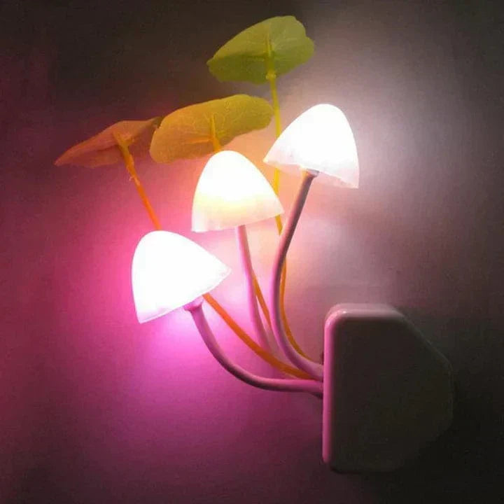 Mushroom Night Light LED – Energy Saving with Smart Sensor | Magical Mood Lighting for Children&
